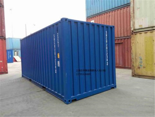 Китай стальное сухое приобретение 20гп использовало грузовые контейнеры/голубой международный контейнер поставщик