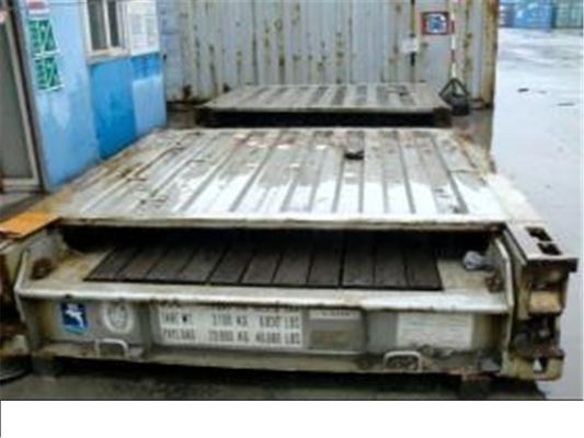 Китай Шкаф плоского контейнера международных стандартов контейнера для перевозок шкафа плоский 20 ног поставщик