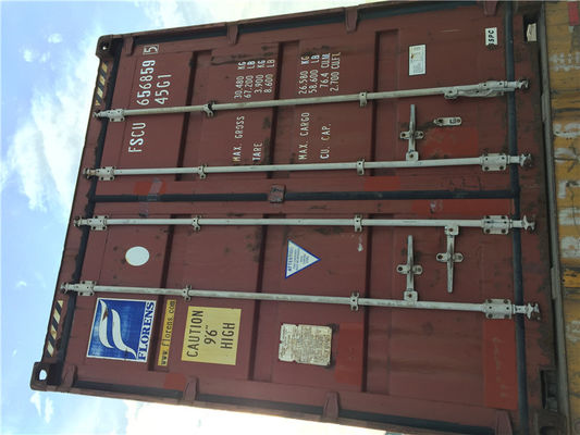 Китай цвет подержанного контейнера для перевозок куба товаров 45ХК высокого КРАСНЫЙ поставщик