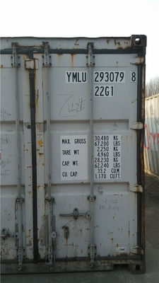 Китай 2-ые контейнеры для перевозок руки на безрельсовый транспорт 6.06м *2.44м * 2.59м поставщик