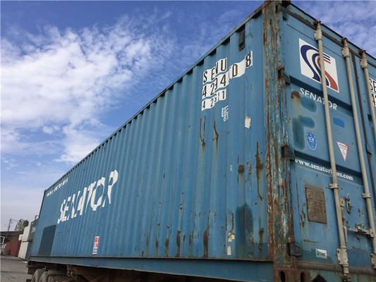 Китай Используемые металлом контейнеры перевозки океана для продажи, контейнер моря в 20 ног поставщик