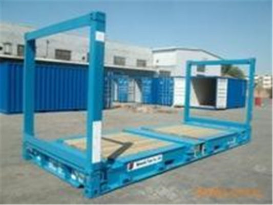 Китай 20гп стальные сушат используемые плоские контейнеры шкафа/плоско контейнер для перевозок шкафа поставщик