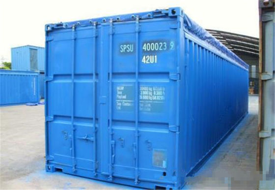 Китай подержанные товары 40ОТ раскрывают верхний контейнер для перевозок для стандартного перехода поставщик