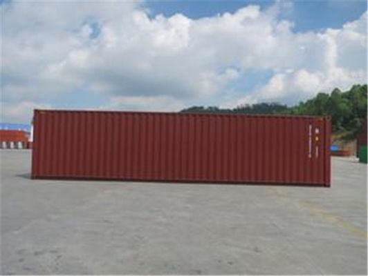 Китай Длина международных стандартов 13.71м контейнера для перевозок куба металла КРАСНАЯ высокая поставщик